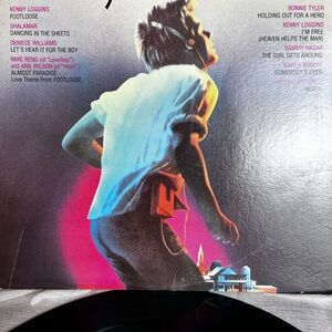 Columbia Red and Black Vinyl Record